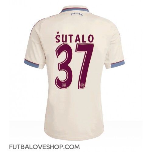 Dres Ajax Josip Sutalo #37 Tretina 2025-26 Krátky Rukáv